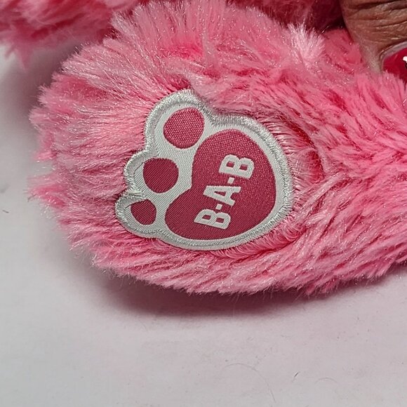 Build-A-Bear Workshop Barbie Pink 18" Plush Stuffed Teddy Bear Collectible - Picture 7 of 9